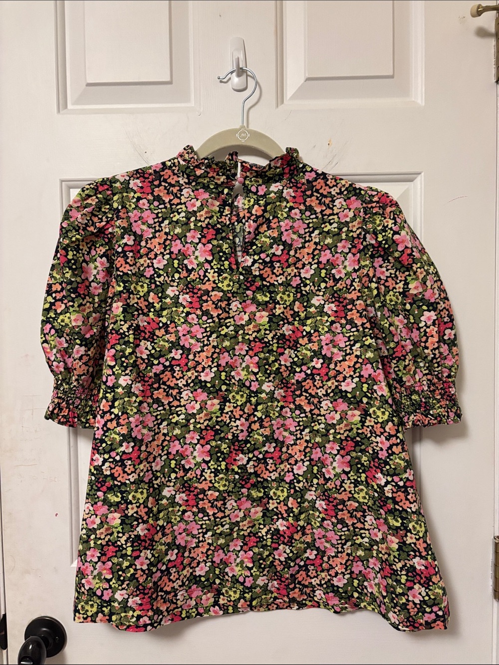 Crown & Ivy Floral Blouse Cottagecore Size XL Extra Large - Picture 3 of 3
